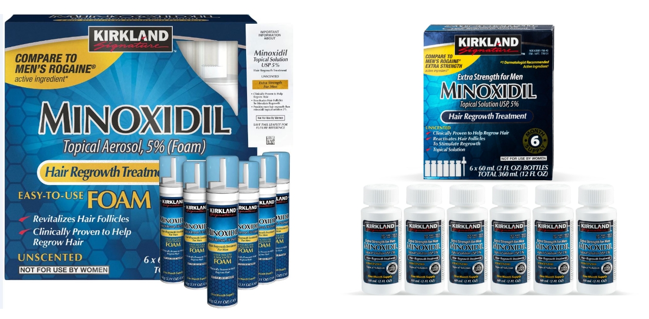 Kirkland minoxidil